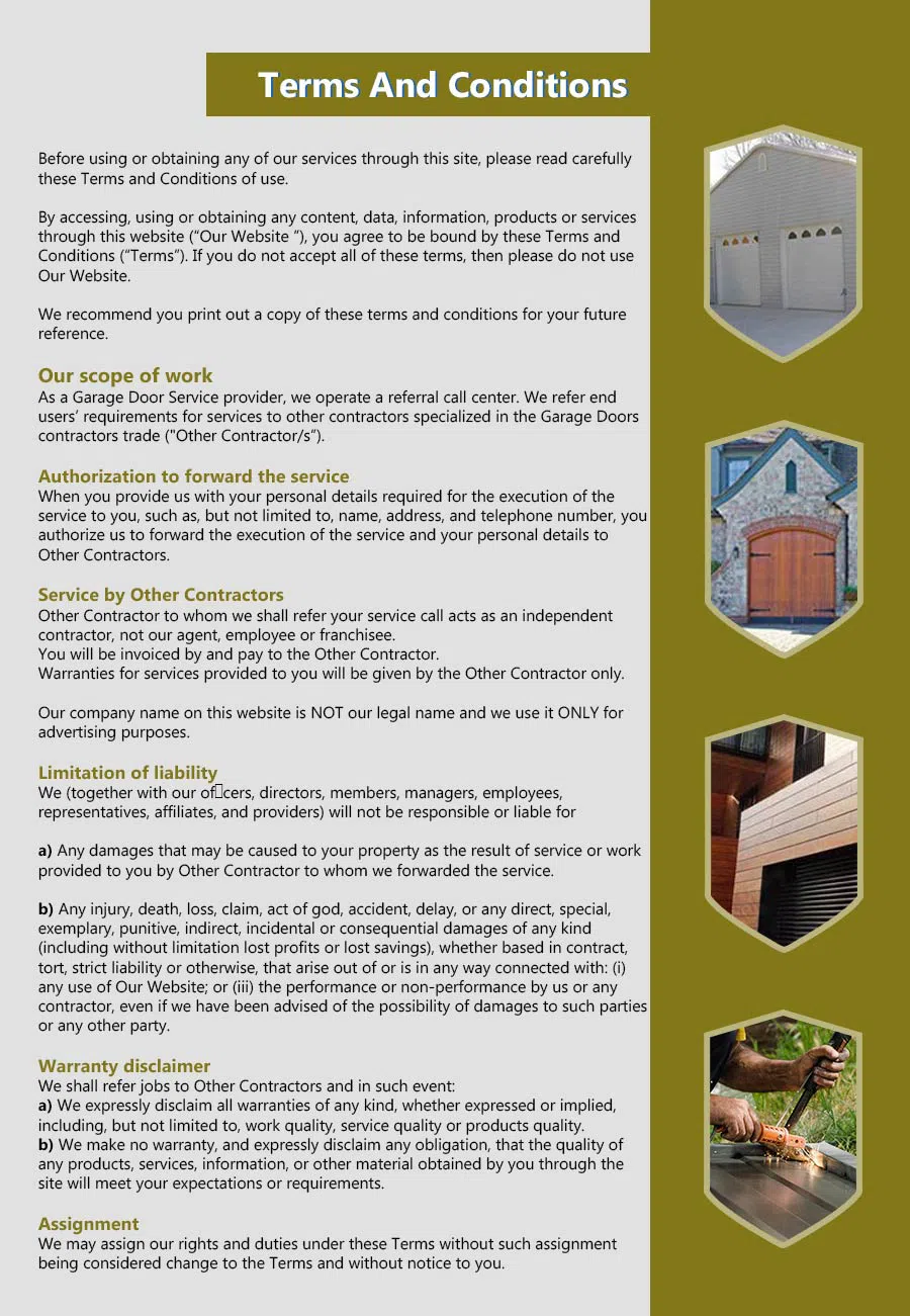 HighTech Garage Door Service Cedar Knolls, NJ 908-382-1223